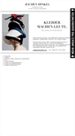 Mobile Screenshot of jochenhinkel.com